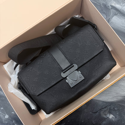 Louis Vuitton S-Cape Messenger Monogram Taurillon Leather Side Bag
