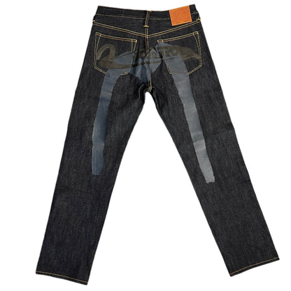 Opium x Evisu Back Print Denim