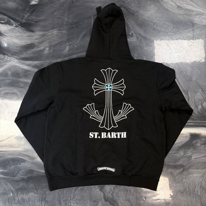 Chrome hearts St. Barths Hoodie Black