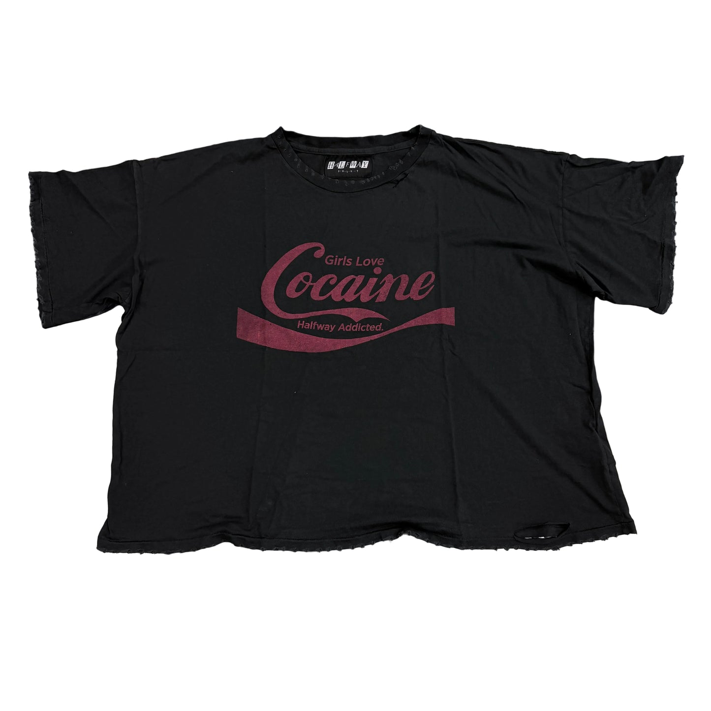 Halfway Point Cocaine Tee Black/Red