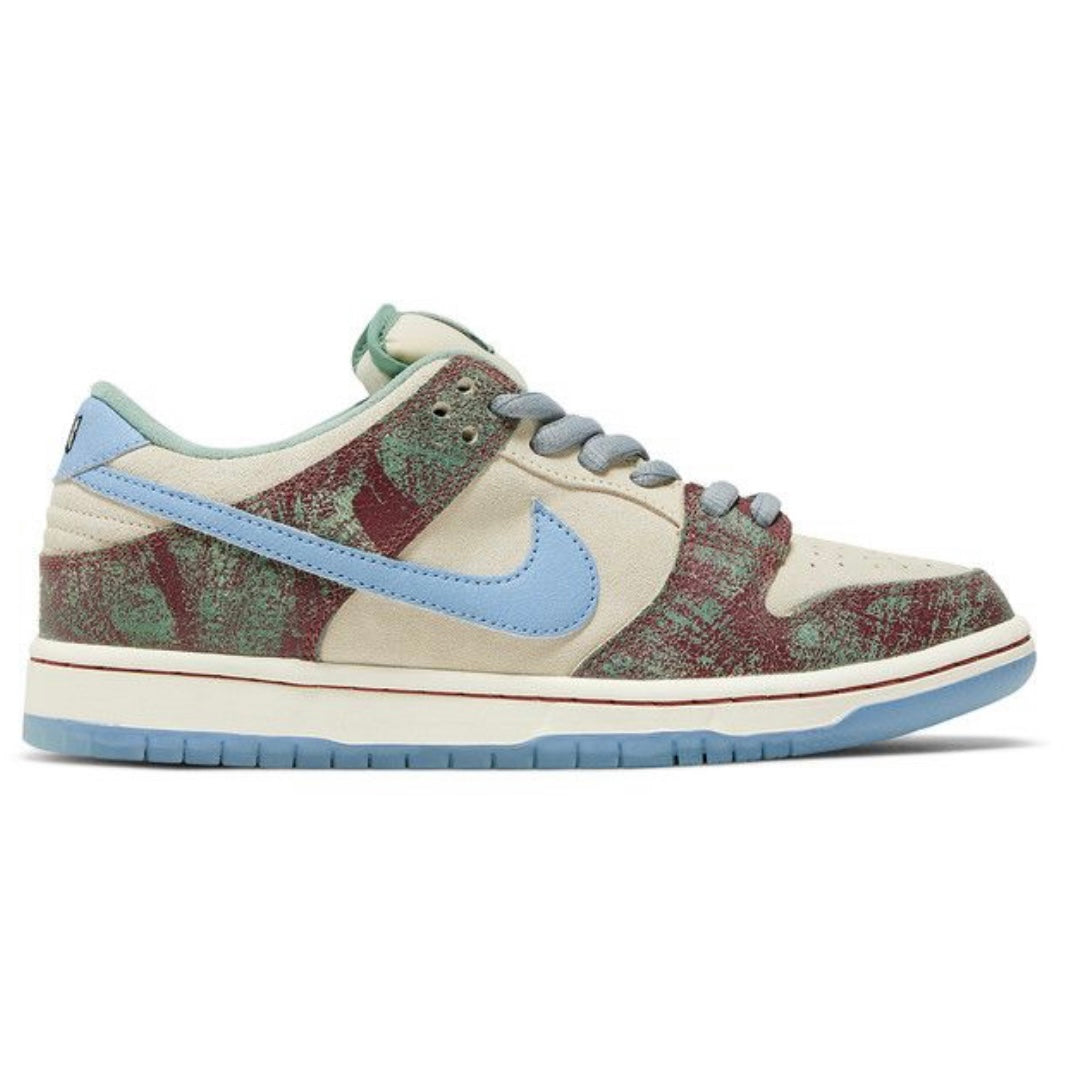 Nike SB Dunk Low Crenshaw Skate Club used no box — lateral — Cold Shoulder Kicks PB