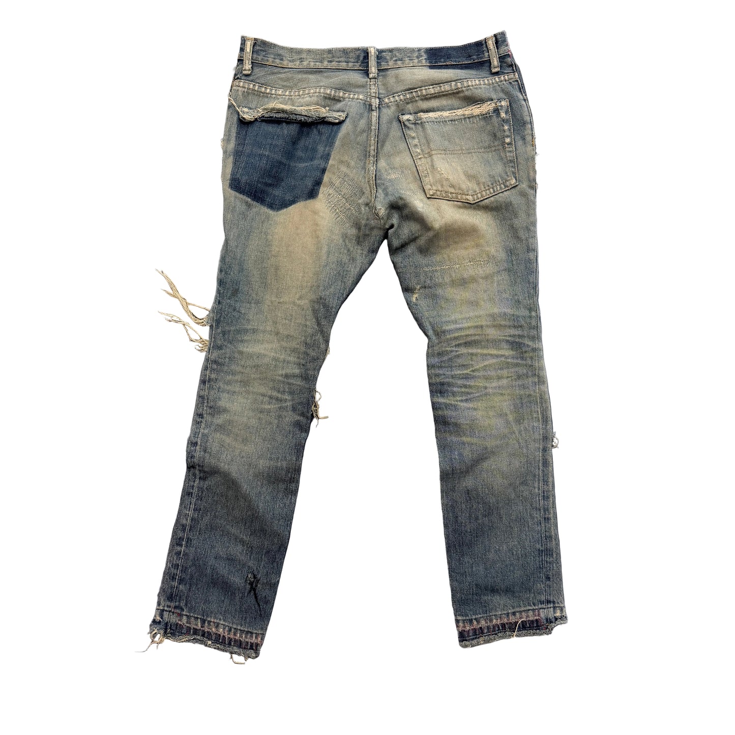 AWO4 Undercover 68 Red Yarn Denim