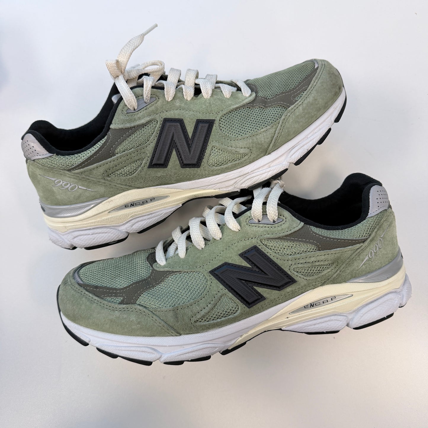 JJJound x New Balance 990v3 Made in USA 'Olive' (USED)