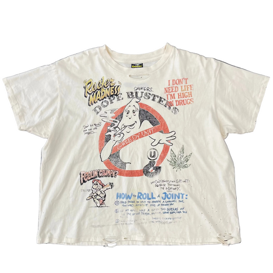 Greedy Unit Dope Busters Cream Short Sleeve Tee