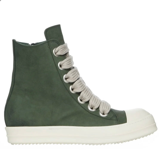 Rick Owen Jumbo Lace Ramone High Green (USED)