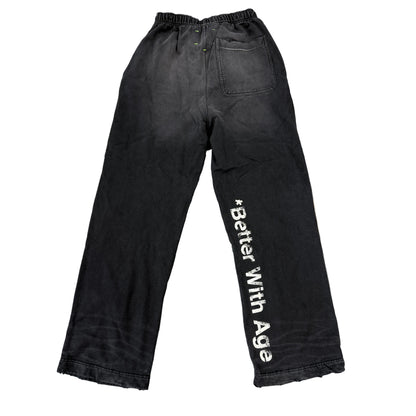 Better With Age Black Fuck Sweatpants