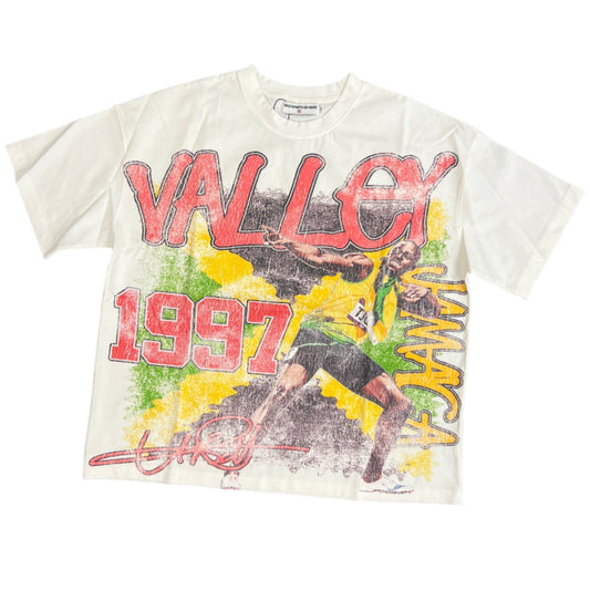 Vale Bolt Tee White