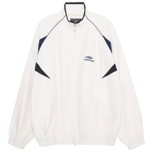 Balenciaga track jacket white