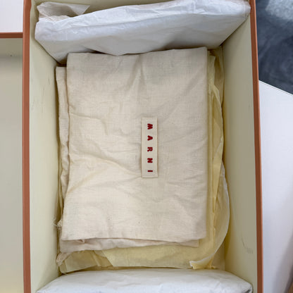 Marni Fussbet Sabot Mule Biege (USED)