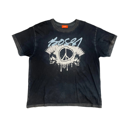 Bossi Sportswear 'Peace In Death' Rhinestone Tee