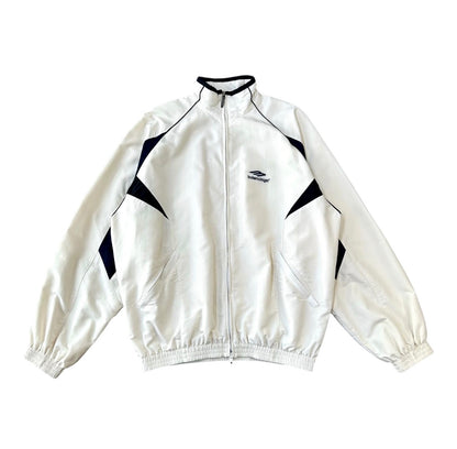 Balenciaga 3B Sports Icon Track Jacket Cream/Blue