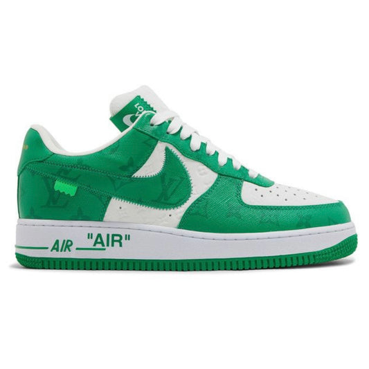 Louis Vuitton x Air Force 1 Low
'White Gym Green' (USED NO BOX)
