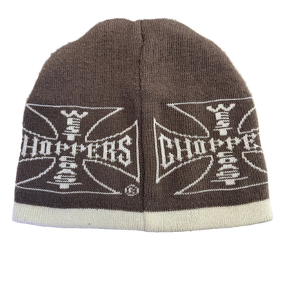 West Coast Choppers Beanie Brown
