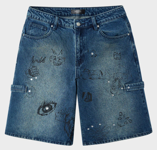 Hmdd graffiti shorts