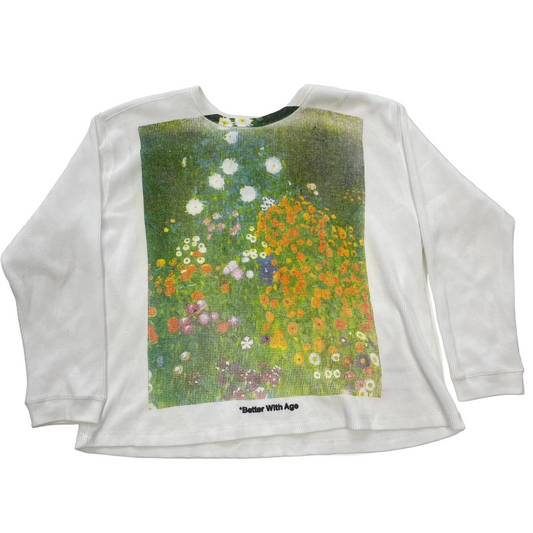 Better With Age Chamomile Waffle Long-Sleeve