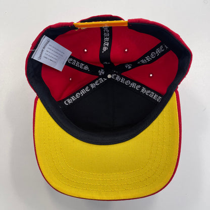 Chrome Hearts Baseball Hat 'Red/Yellow'