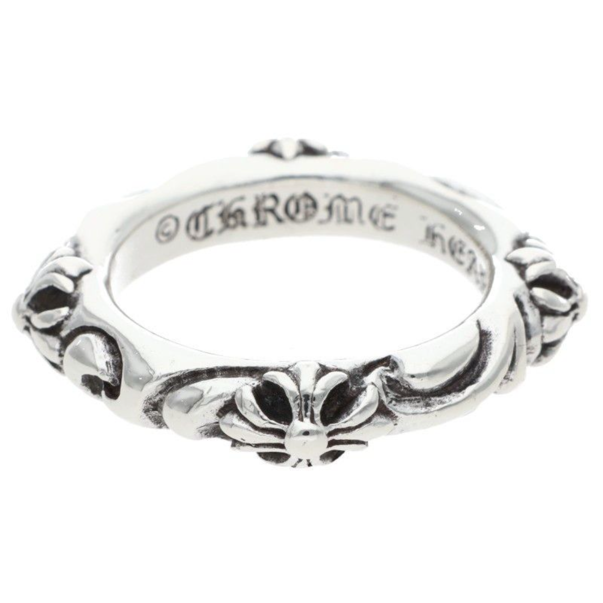 Chrome Hearts 925 Silver SBT Band Ring