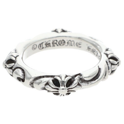Chrome Hearts 925 Silver SBT Band Ring