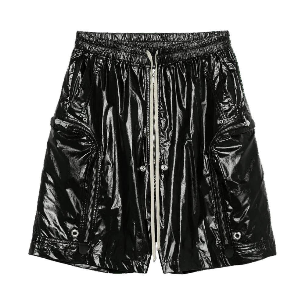 Rick Owens Bauhaus Bela Shorts
Waxed Black