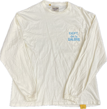Gallery Dept. French Logo Longsleeve Pale/Blue