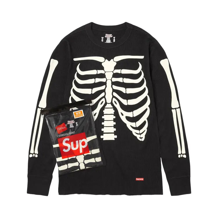 Supreme x Hanes Skeleton Thermal
