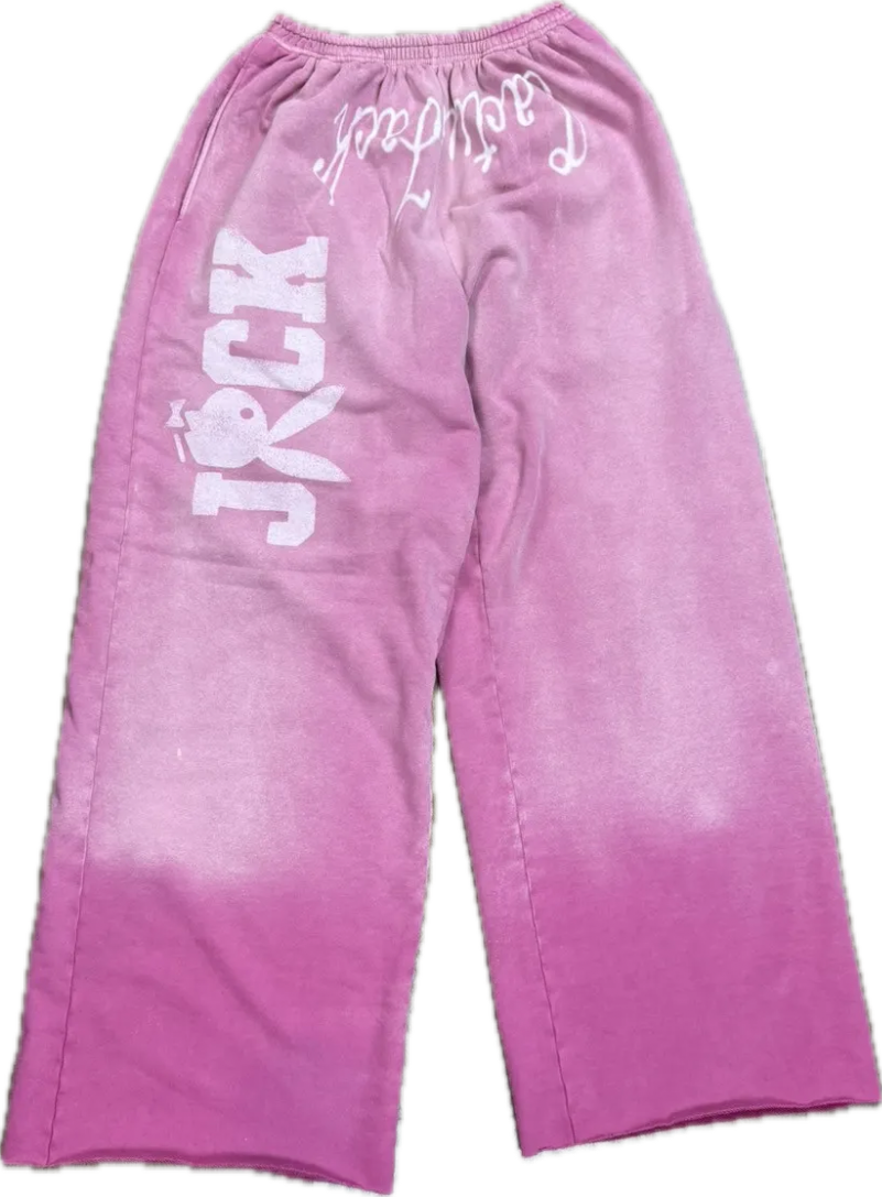 Playboy Travis Scott ComplexCon EXCLUSIVE Sweatpants pink