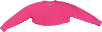 Palm Angels Pink Cropped Longsleeve