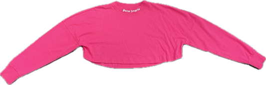 Palm Angels Pink Cropped Longsleeve