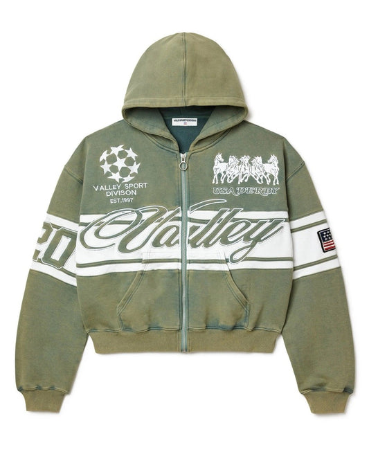 VALE Cursive Derby Hoodie