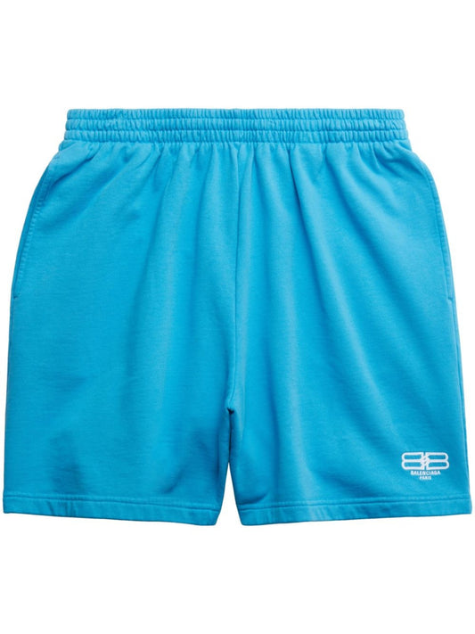 Balenciaga Paris Logo Sweat Shorts