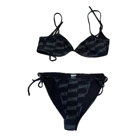 Balenciaga Minimal Monogram Swimsuit Set