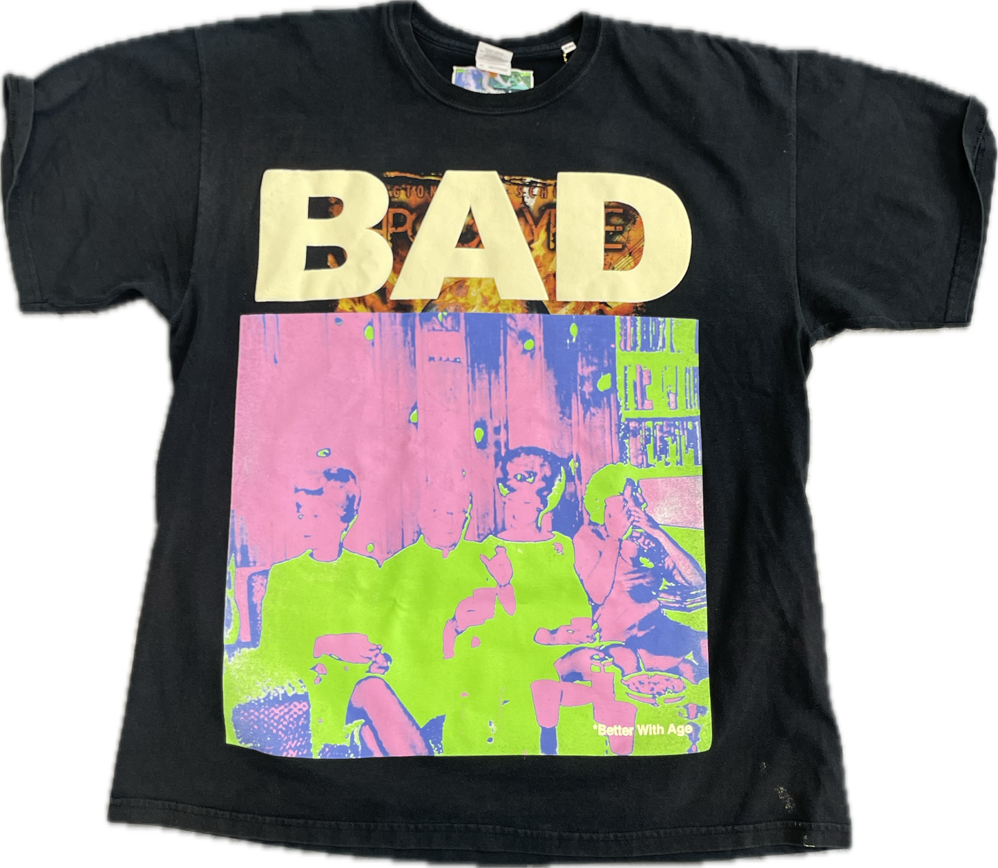 Better With Age Bad Tee Black