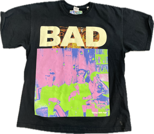 Better With Age Bad Tee Black