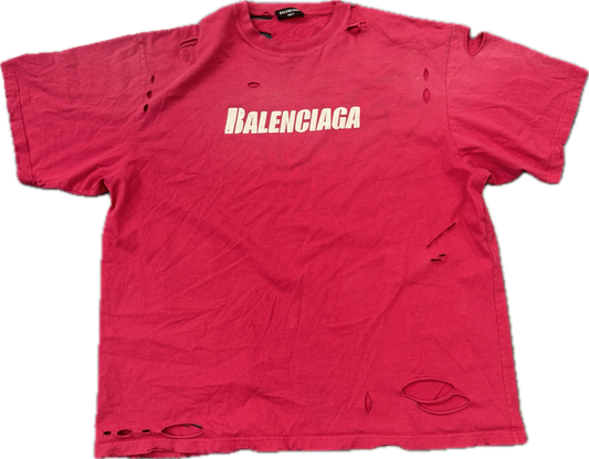 Balenciaga destroyed Flatbush Tee