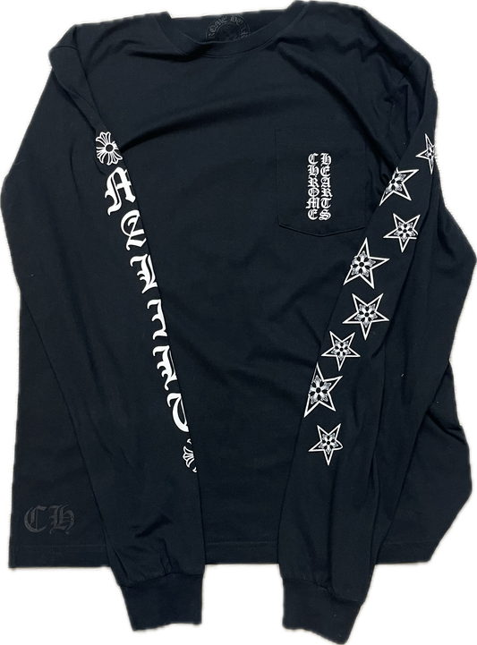 Chrome Hearts Star Longsleeve Black