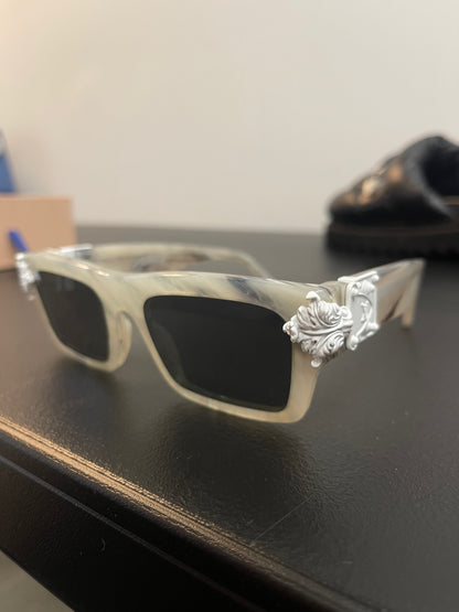 Louis Vuitton Acetate Montgomery Millionaire Marble Sunglasses