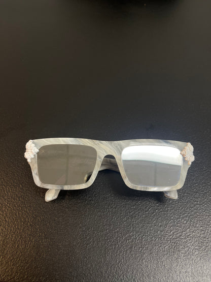 Louis Vuitton Acetate Montgomery Millionaire Marble Sunglasses