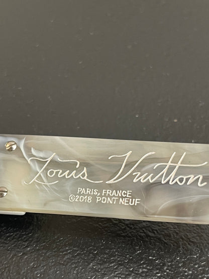 Louis Vuitton Acetate Montgomery Millionaire Marble Sunglasses
