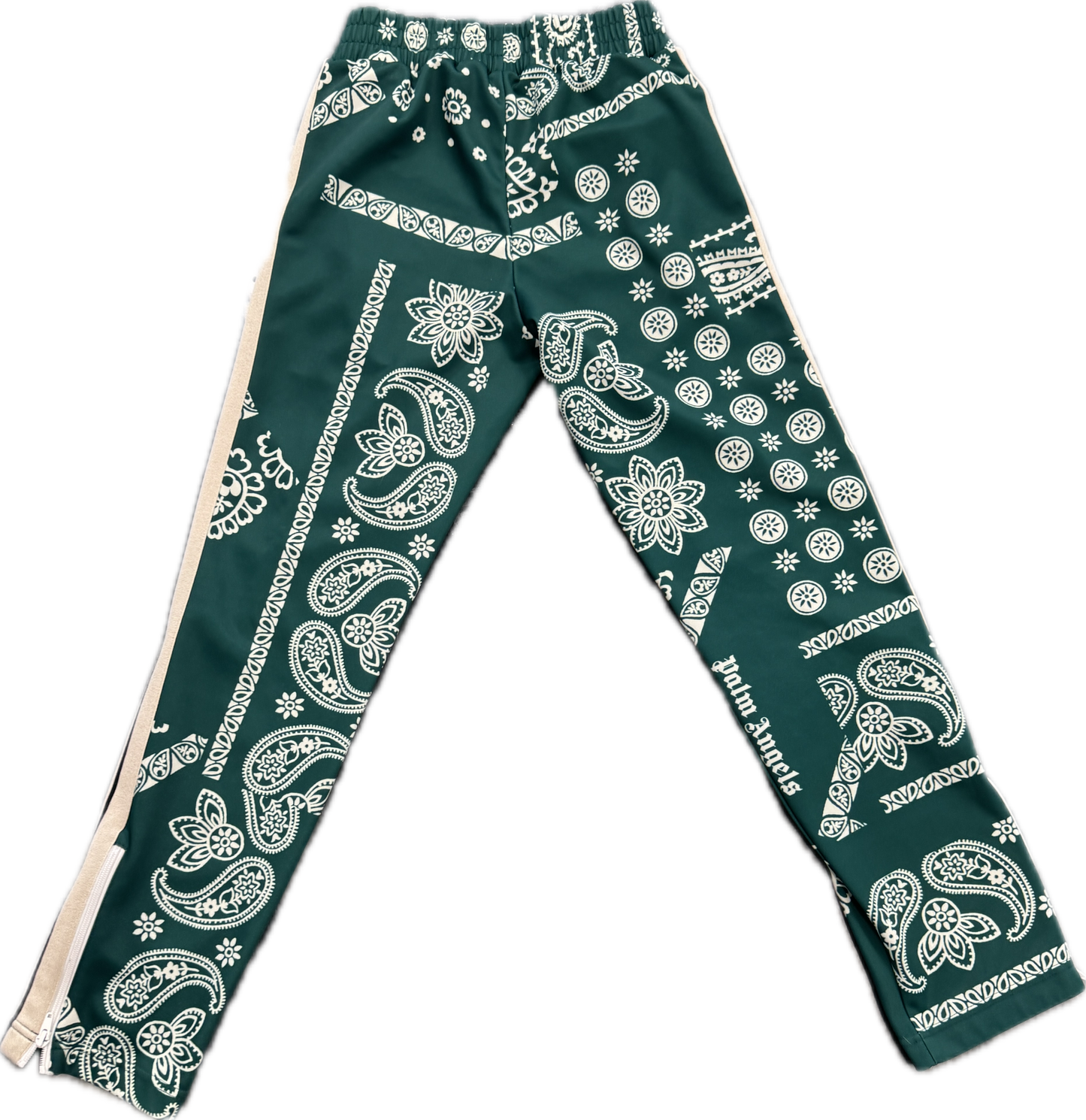 Palm Angel Green Bandana track pants