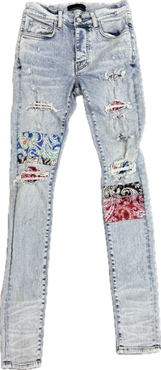 AMIRI bandana denim