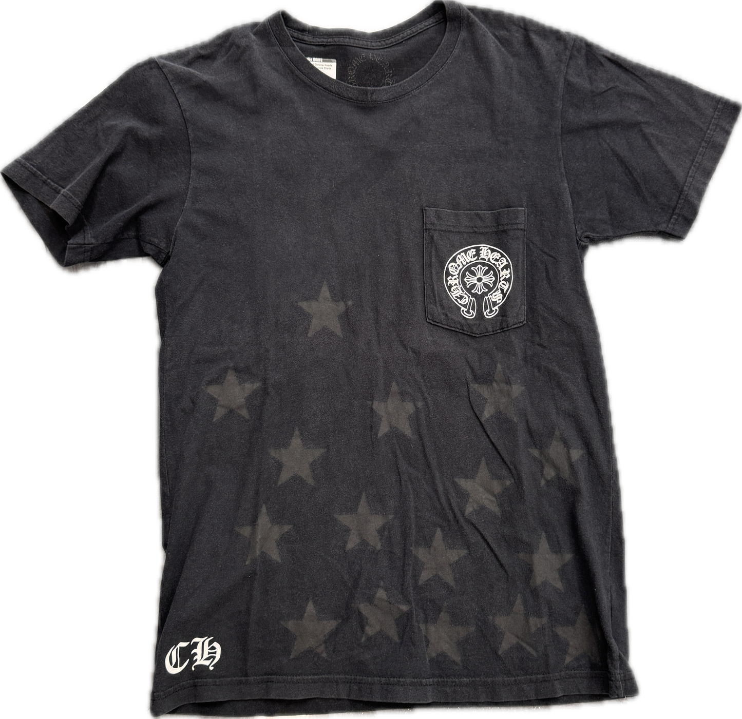 Chrome hearts star tee black