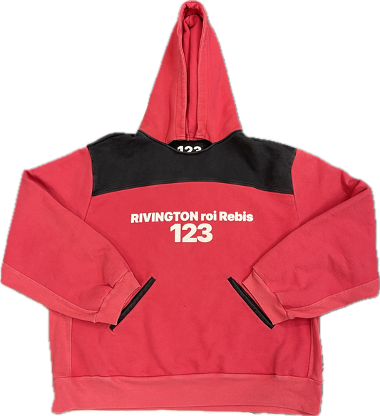 RRR123 “Hell Out” Hoodie Red