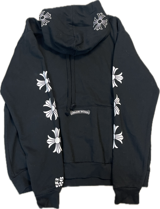 Certified Lover Boy x Chrome Hearts Hoodie Black