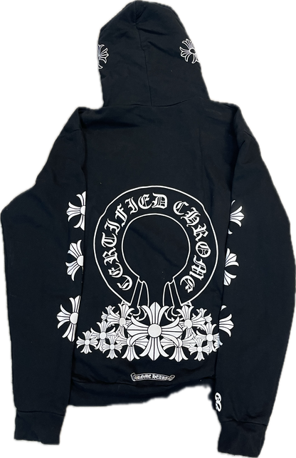 Certified Lover Boy x Chrome Hearts Hoodie Black