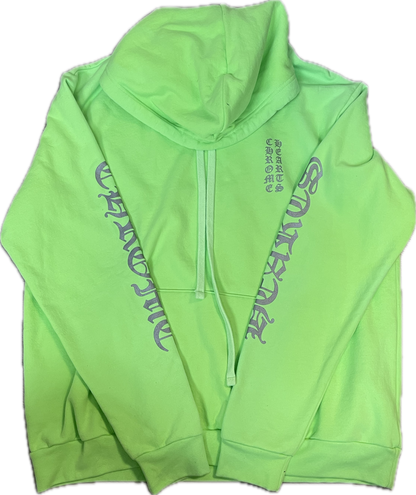 Chrome Hearts Green Neon Hoodie