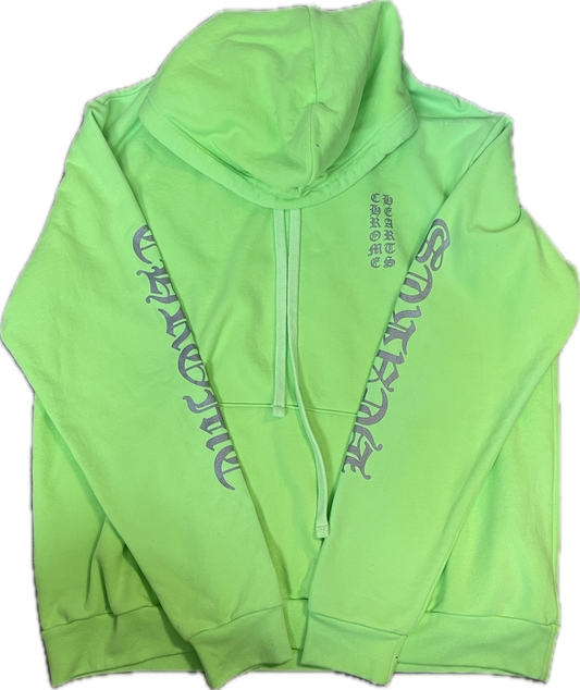 Chrome Hearts Green Neon Hoodie