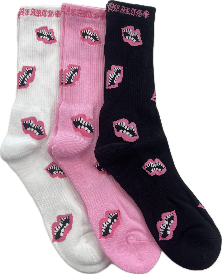 Chrome Hearts x Matty Boy Lips Socks – FTL- Cold Shoulder Kicks