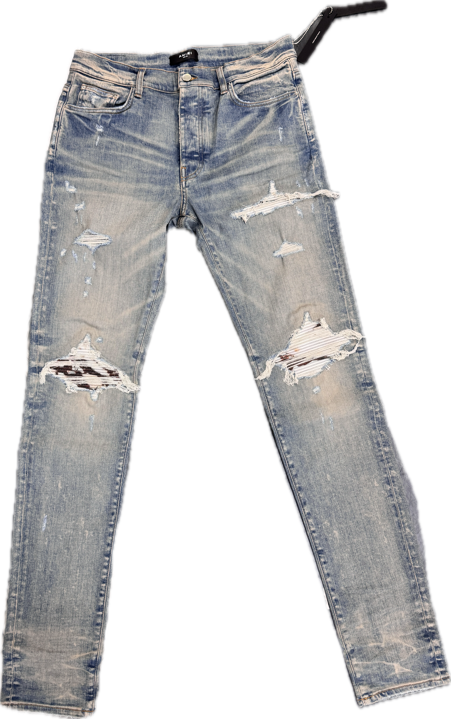 AMIRI MX1 Blue Cow Denim