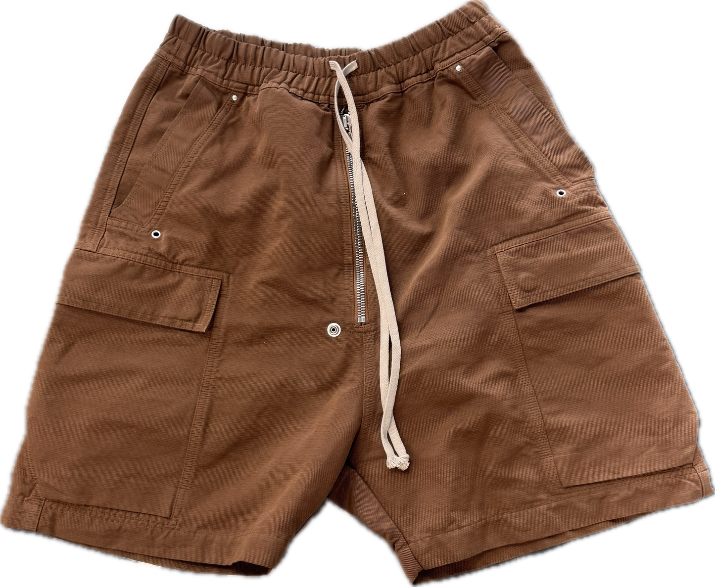 Rick Owen cargo bela Shorts Brown