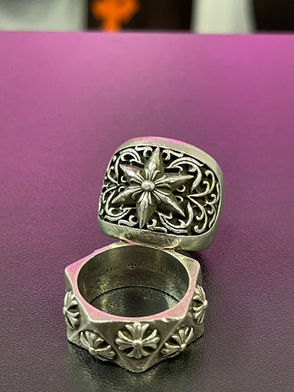 Chrome Hearts Oval Star Ring